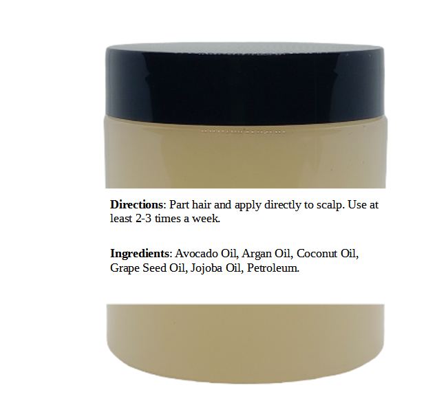 Avocado & Argan Hair & Scalp Conditioner 4 oz - Image 3