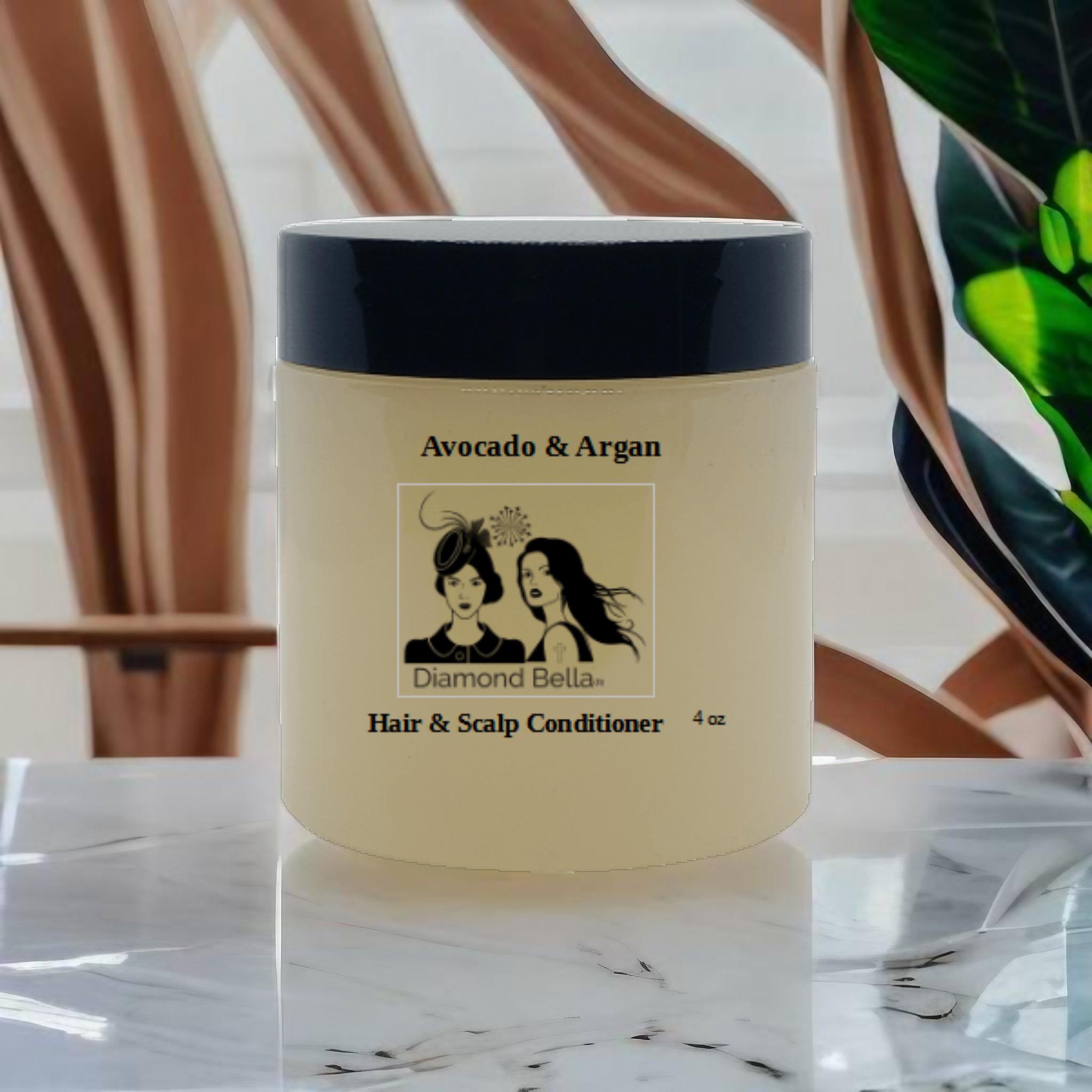 Avocado & Argan Hair & Scalp Conditioner 4 oz