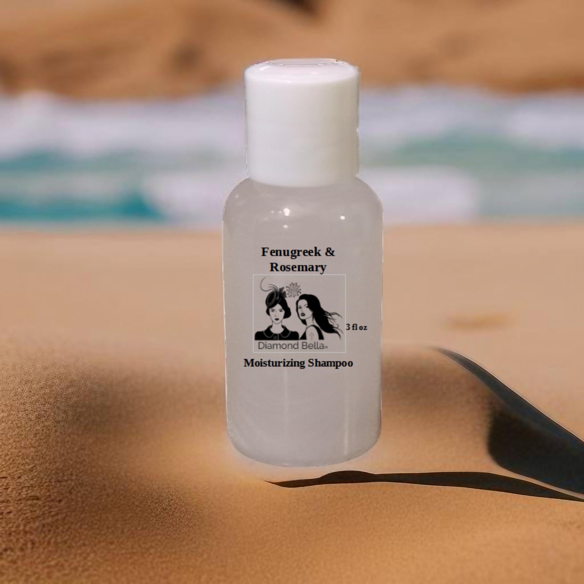 Fenugreek & Rosemary Moisturizing Shampoo 3 fl oz - Image 2